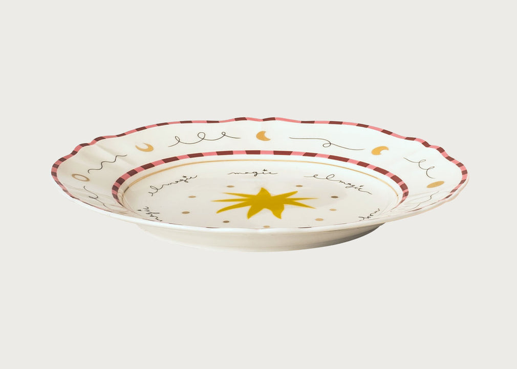 Bitossi Pangea Star Dinner Plate