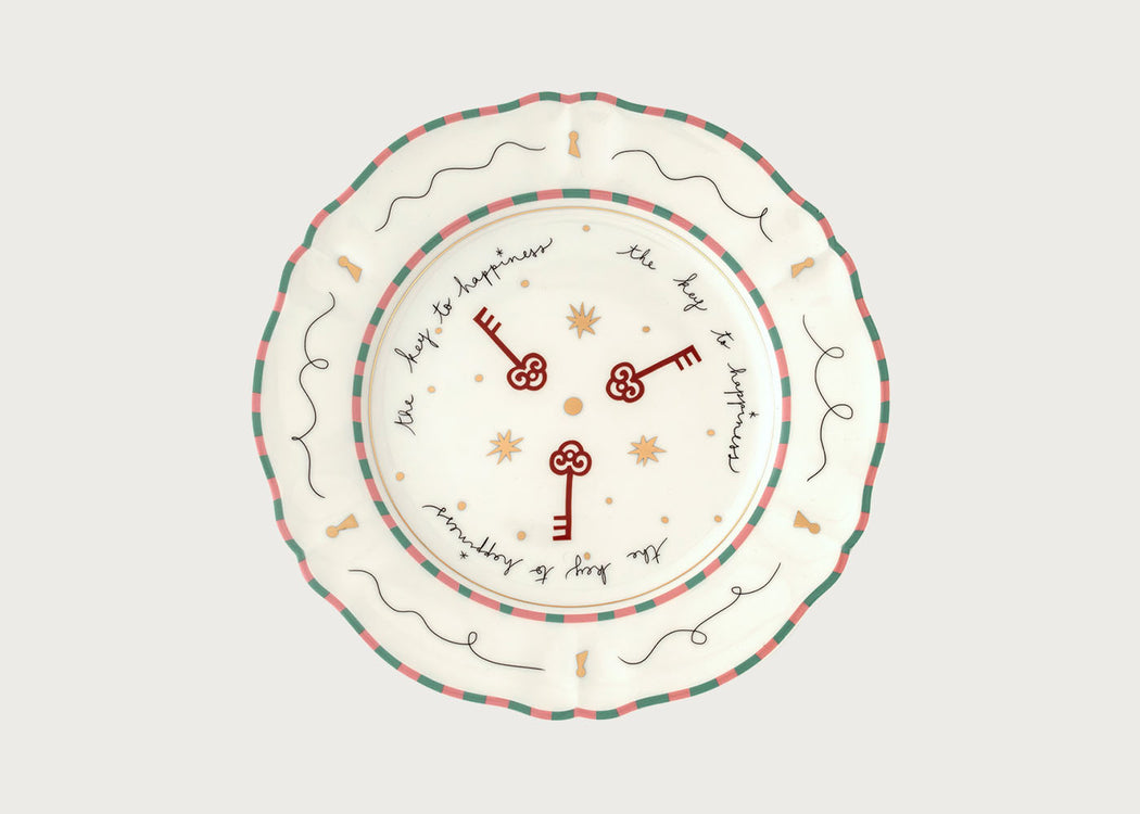 Bitossi Pangea Key Dinner Plate