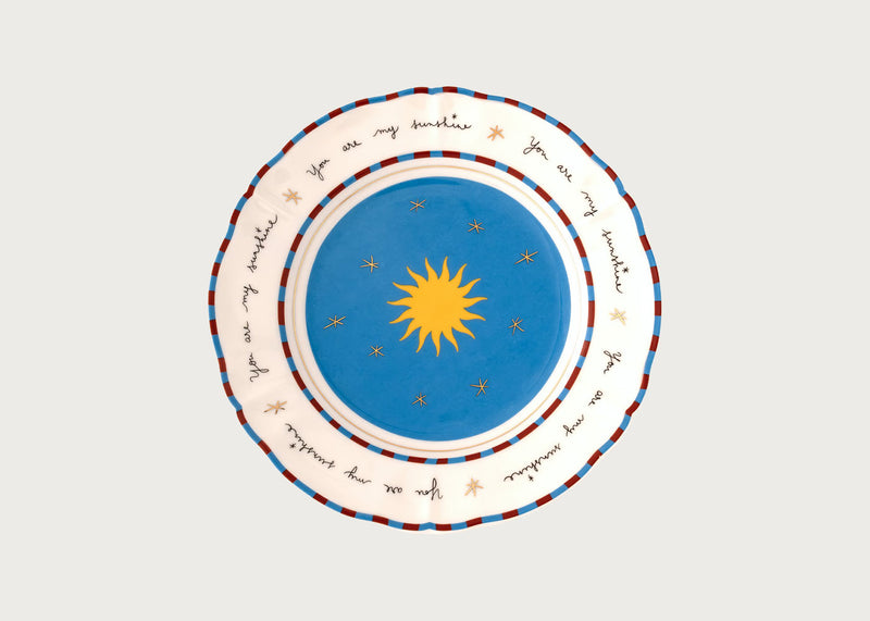 Bitossi Pangea Sun Fruit Plate