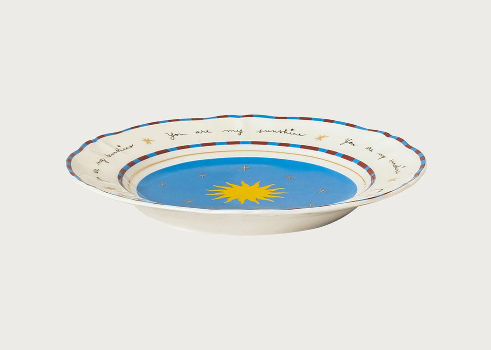 Bitossi Pangea Sun Fruit Plate