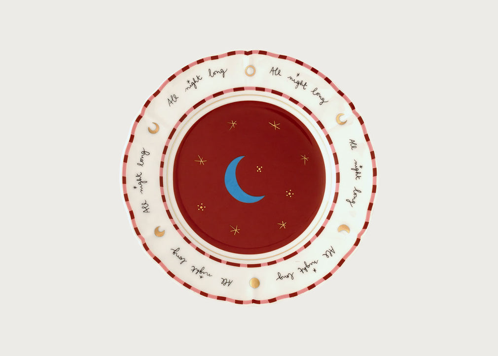 Bitossi Pangea Moon Fruit Plate