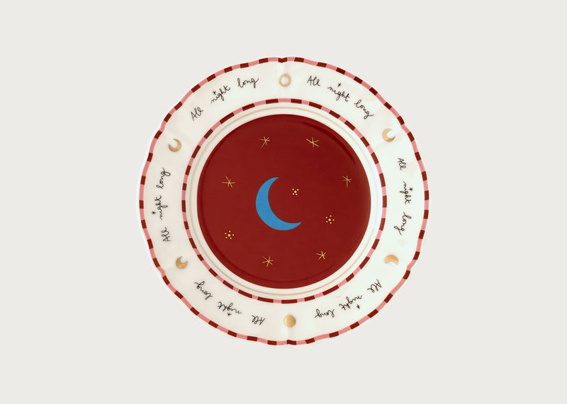 Bitossi Pangea Moon Fruit Plate