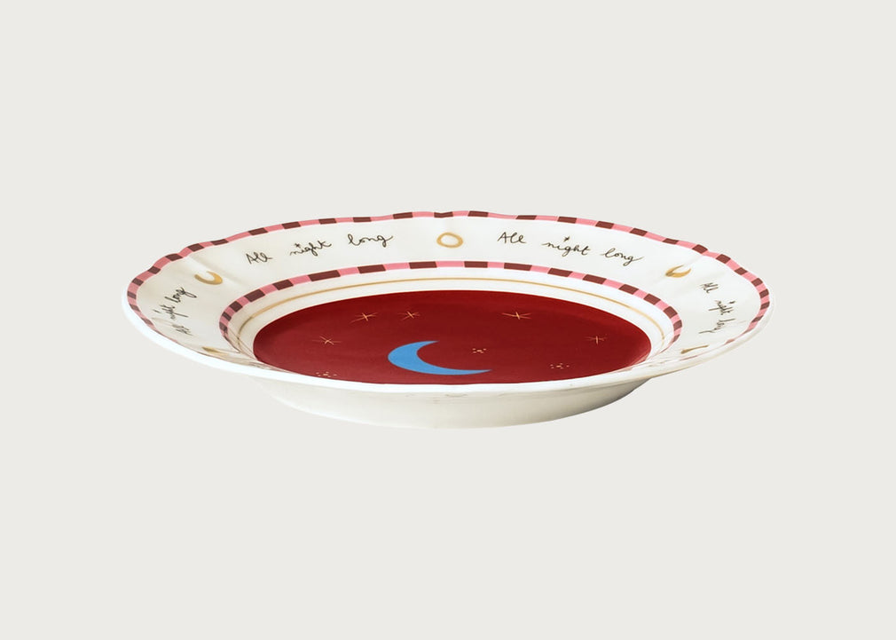 Bitossi Pangea Moon Fruit Plate
