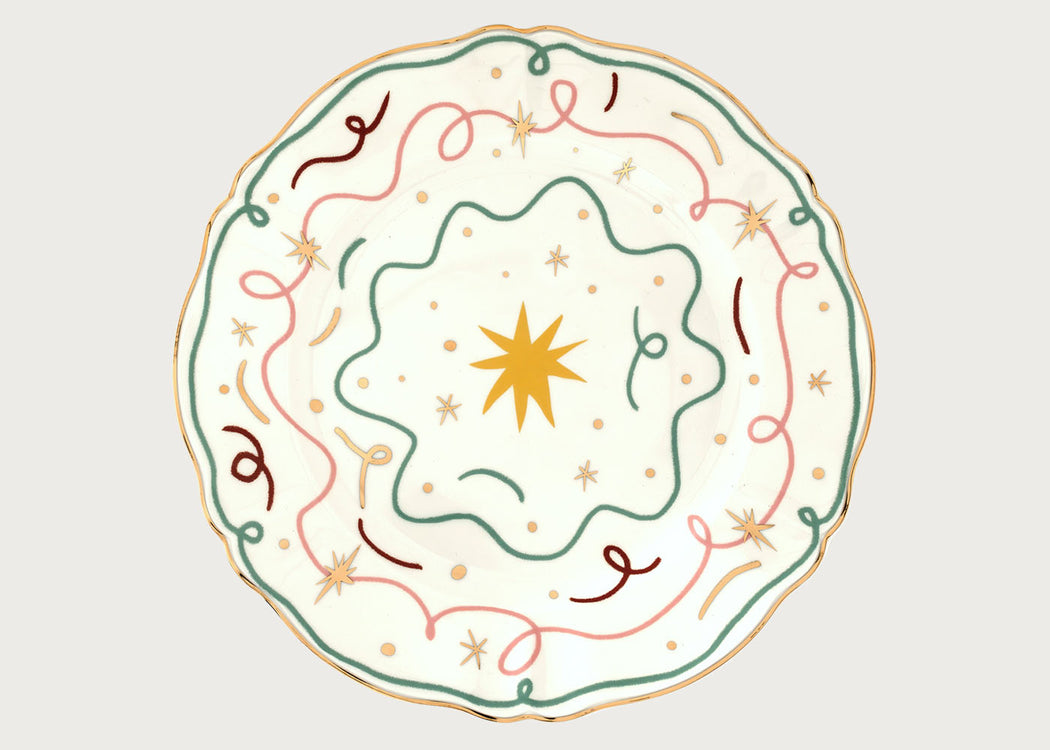 Bitossi Pangea Star Platter