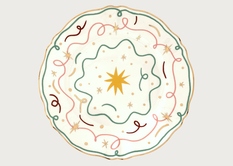 Bitossi Pangea Star Platter