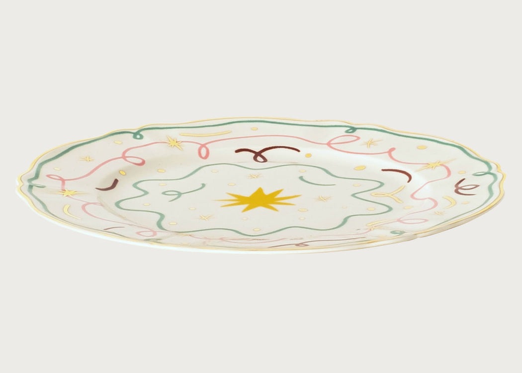 Bitossi Pangea Star Platter