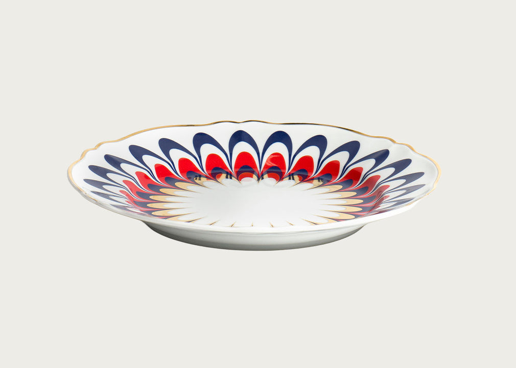 Bitossi Abracadabra Flora Dinner Plate