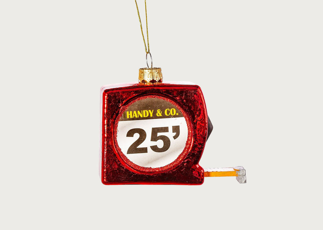 Tape Measure Shaped Bauble