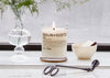 Sage Scented Glass Candle