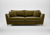 Torino 4 Seater Sofa Smart Luxe Velvet Peridot / Natural