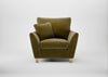 Torino Armchair Smart Luxe Velvet Peridot / Natural