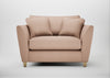 Torino Loveseat Capelo Linen-Cotton Rosedale / Natural