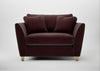 Torino Loveseat Smart Luxe Velvet Acorn / Natural
