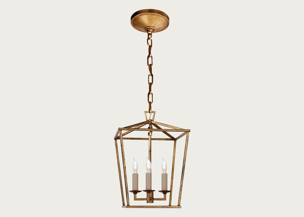 Darlana Lantern Pendant Light Gild Mini