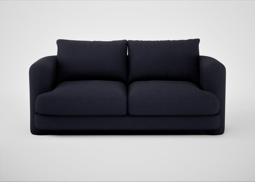 Rafi 2 Seater Sofa Boucle Indigo