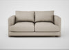 Rafi 2 Seater Sofa Broad Weave Putty