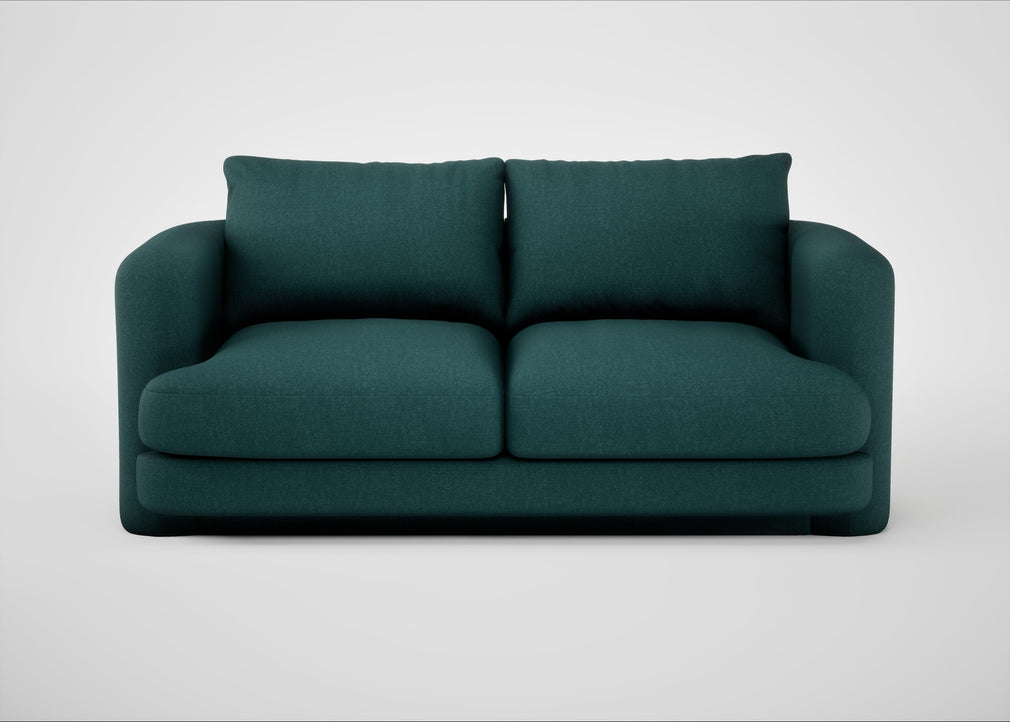 Rafi 2 Seater Sofa Brushed Cotton Pine