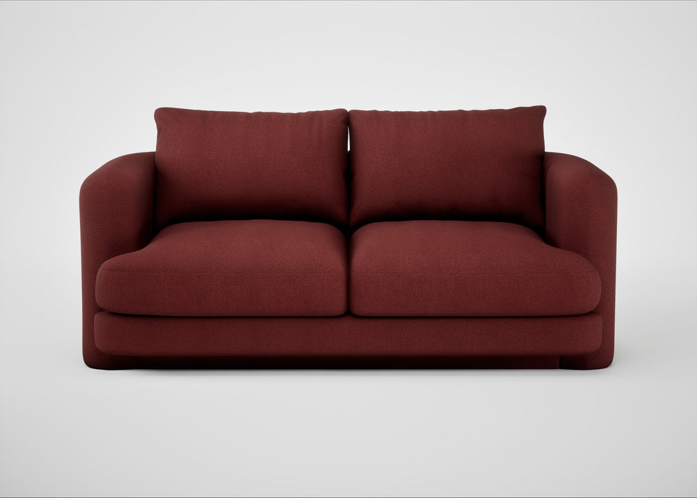Rafi 2 Seater Sofa Capelo Linen-Cotton Etruscan Red