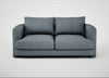 Rafi 2 Seater Sofa Capelo Linen-Cotton Mineral