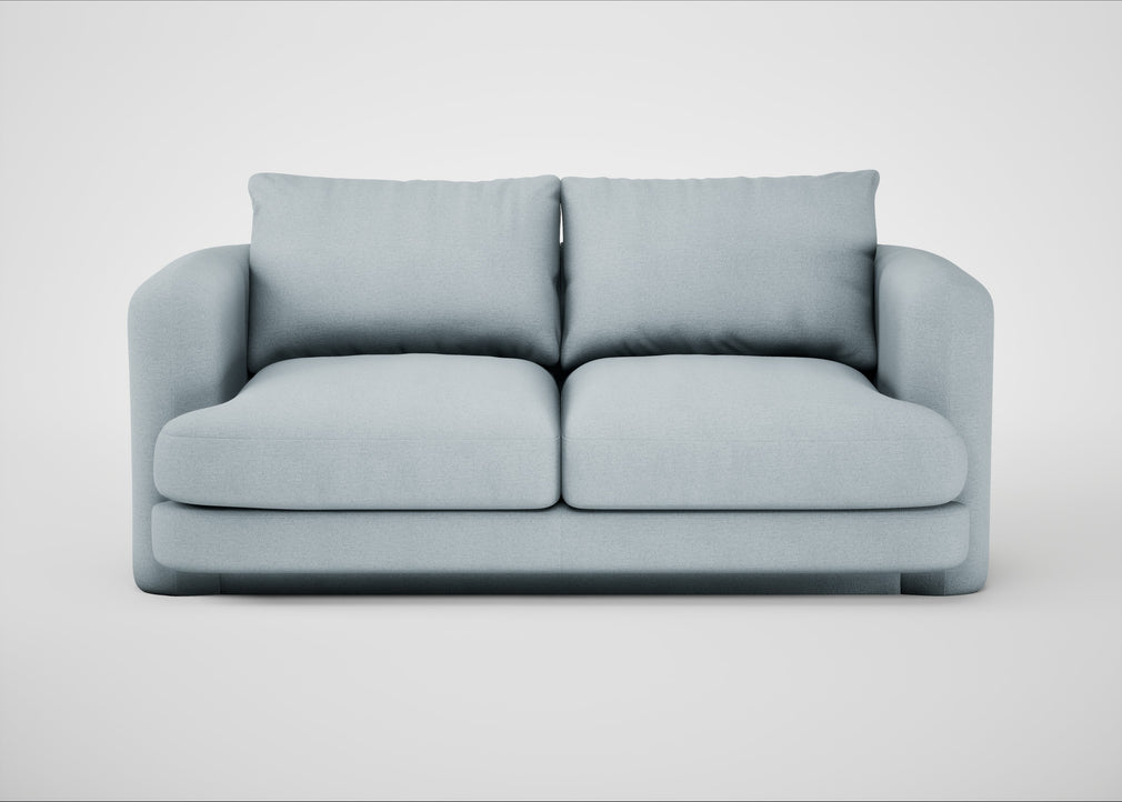 Rafi 2 Seater Sofa Capelo Linen-Cotton Sea Shanty
