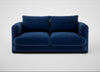 Rafi 2 Seater Sofa Cotton Velvet Midnight