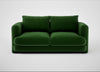 Rafi 2 Seater Sofa Smart Velvet Forest