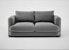 Rafi 2 Seater Sofa Smart Velvet Mercury
