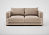 Rafi 2 Seater Sofa Smart Velvet Pebble