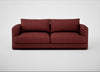 Rafi 3 Seater Sofa Capelo Linen-Cotton Etruscan Red