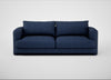 Rafi 3 Seater Sofa Capelo Linen-Cotton Inkspot