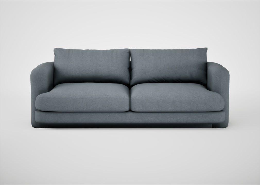 Rafi 3 Seater Sofa Capelo Linen-Cotton Mineral