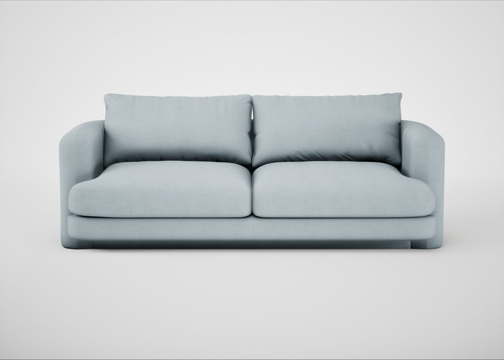Rafi 3 Seater Sofa Capelo Linen-Cotton Sea Shanty
