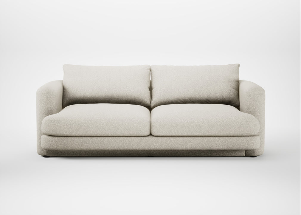 Rafi 3 Seater Sofa Chunky Boucle Ecru