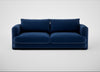 Rafi 3 Seater Sofa Cotton Velvet Midnight