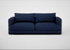 Rafi 3 Seater Sofa Melton Wool New Navy