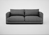 Rafi 3 Seater Sofa Melton Wool Shale