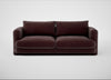 Rafi 3 Seater Sofa Smart Luxe Velvet Acorn