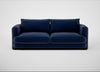 Rafi 3 Seater Sofa Smart Luxe Velvet Midnight