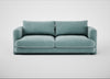 Rafi 3 Seater Sofa Smart Luxe Velvet Mineral Blue