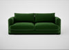 Rafi 3 Seater Sofa Smart Velvet Forest