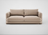 Rafi 3 Seater Sofa Smart Velvet Pebble