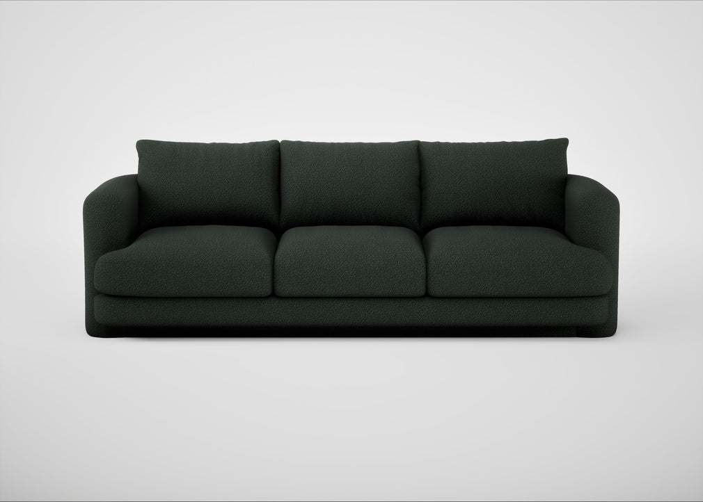 Rafi 4 Seater Sofa Boucle Fern