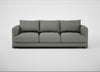 Rafi 4 Seater Sofa Boucle Tweed Lapis