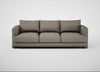 Rafi 4 Seater Sofa Broad Weave Pebble