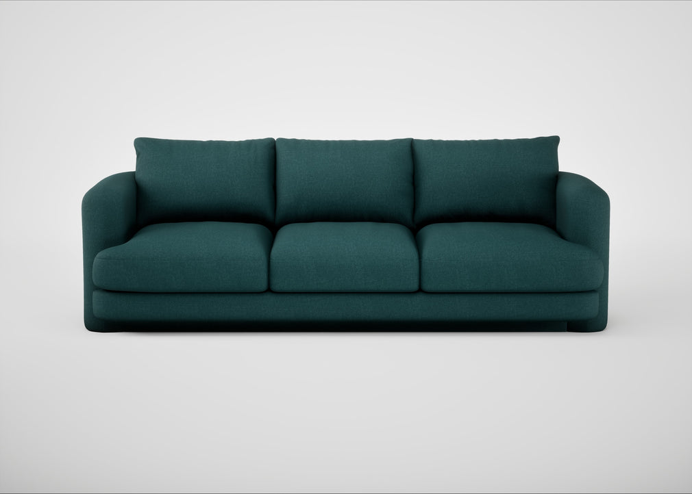 Rafi 4 Seater Sofa Brushed Cotton Pine