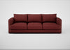 Rafi 4 Seater Sofa Capelo Linen-Cotton Etruscan Red
