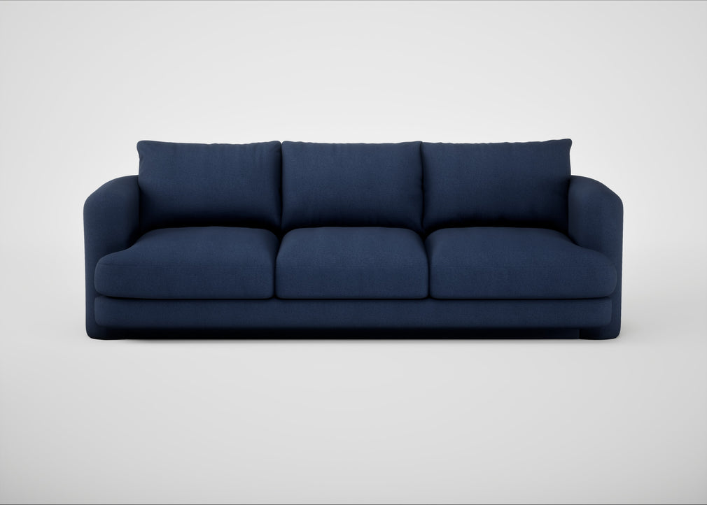 Rafi 4 Seater Sofa Capelo Linen-Cotton Inkspot