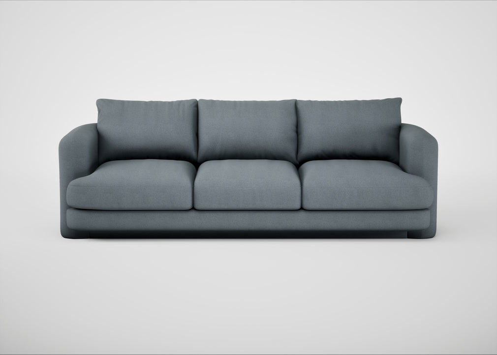 Rafi 4 Seater Sofa Capelo Linen-Cotton Mineral