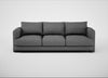 Rafi 4 Seater Sofa Melton Wool Shale