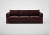 Rafi 4 Seater Sofa Smart Luxe Velvet Acorn
